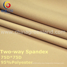 75D Polyester Spandex Woven Fabric for Textile Fashion (GLLML2)